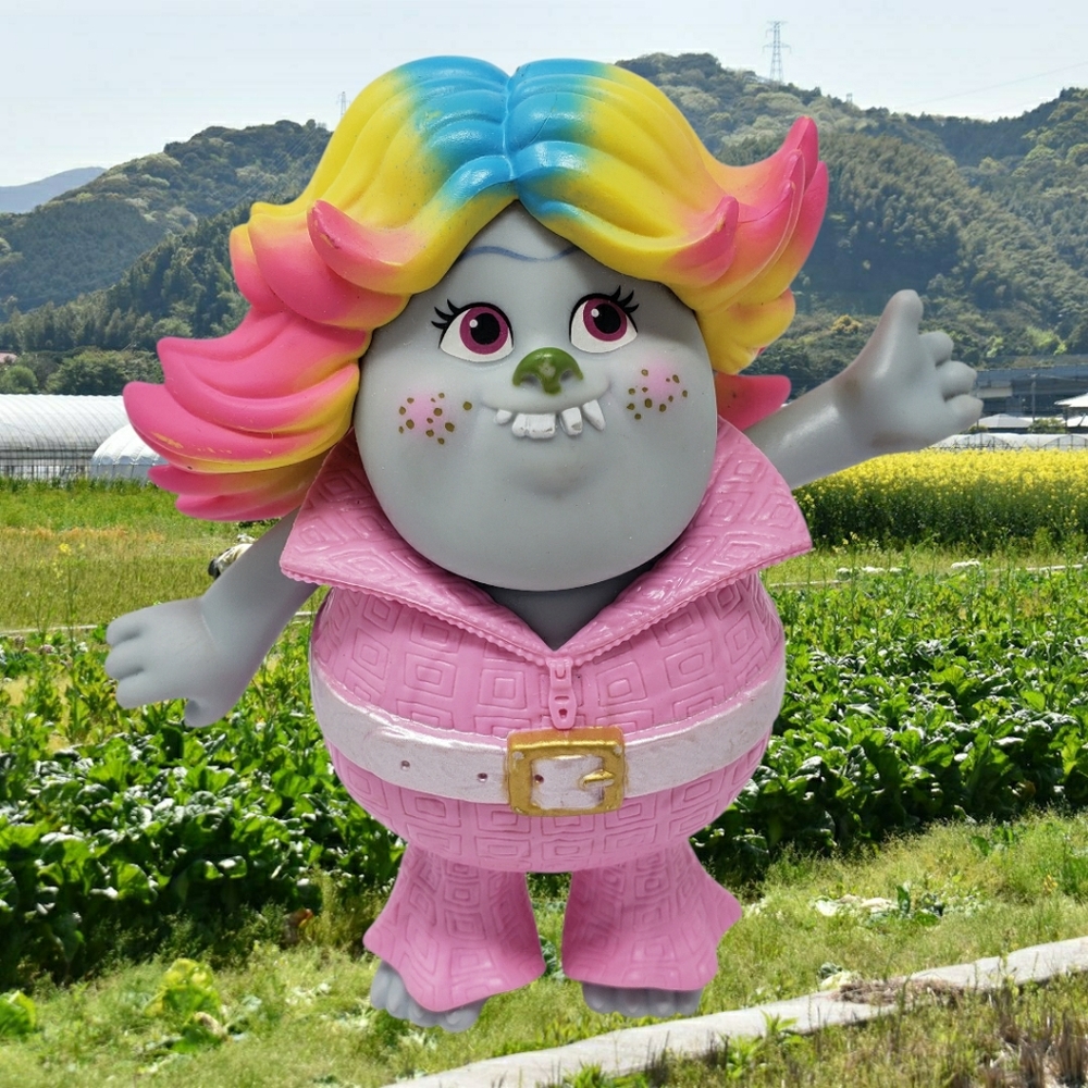 Dreamworks Trolls Bridgette Toy Doll NO Skates